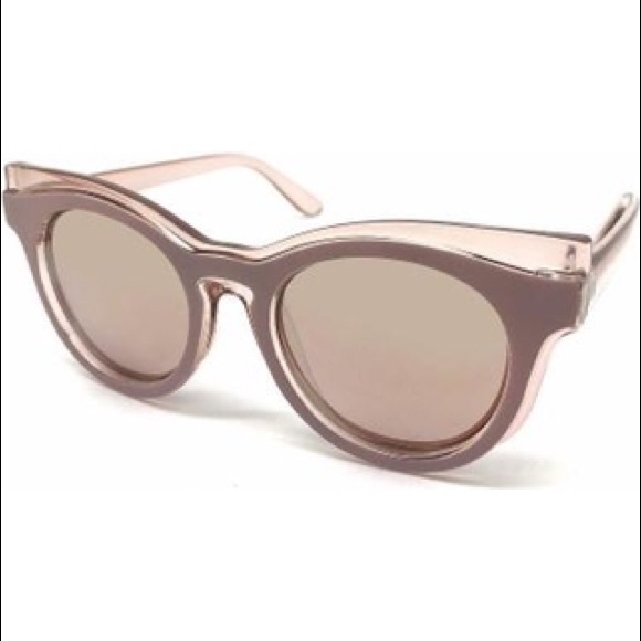 Accessories - Rose gold double layer framed sunglasses, NEW!!